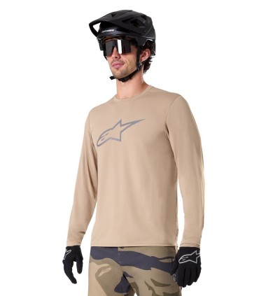 JERSEY LS A-DURA ASTAR BROWN 2