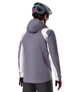 JACKET A-DURA RAIN DARK TITANI