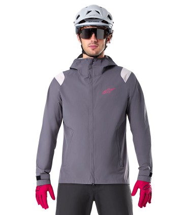 JACKET A-DURA RAIN DARK TITANI