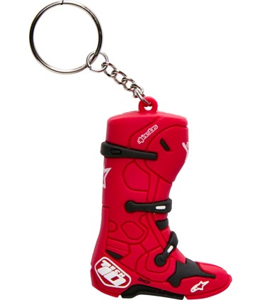 KEY FOB TECH 10 BOOT RED