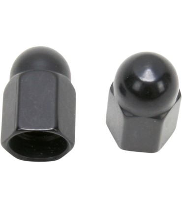 BLK ANODIZED VALVE CAPS