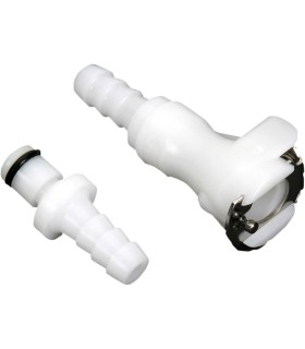 QUICK DISC. SINGLE 1/4