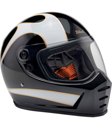 HELMET LANESPLTR BK/WT SM