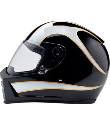 HELMET LANESPLTR BK/WT LG