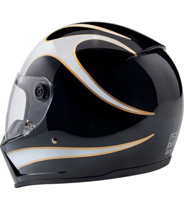 HELMET LANESPLTR BK/WT LG