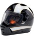 HELMET LANESPLTR BK/WT LG
