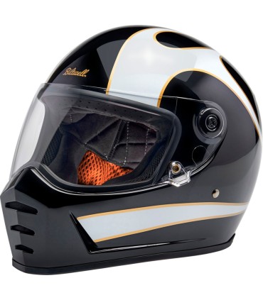 HELMET LANESPLTR BK/WT LG
