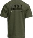 TEE YTH STAMP OLIVE SM