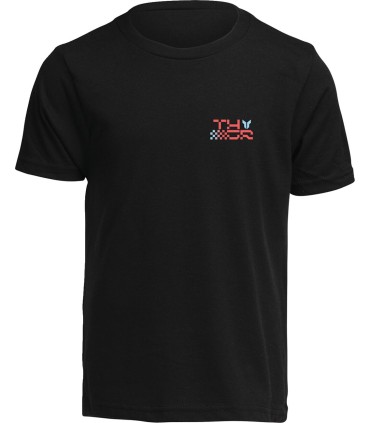 TEE YTH VANTAGE BLACK XS