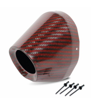 END CAP CF 4.5 HOLE 1 3/4 RED