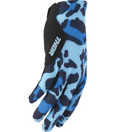 GLOVES SPORTMODE CHEETAH BLUE/