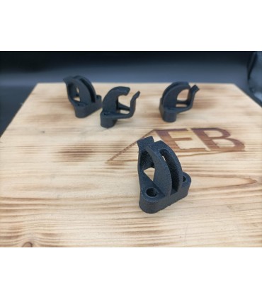 clips Pattes de Fixation de Durite de Frein Arrière en Plastique pour Bras Oscillant