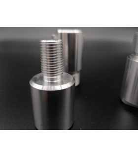 Kit rehausse amortisseur arrière acier 