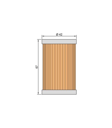 OIL FILTER FOR OIL COOLER
