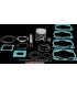 PISTON KIT+TOP END GASKETS SX3