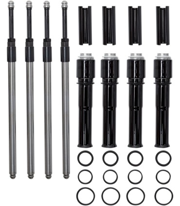 PUSH RODS/TUBES BLK M8