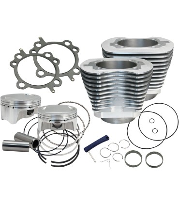 CYLINDER KIT 107TC SLVR