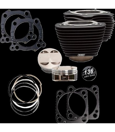 Cylinder Kit 136 Black with No