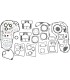 GASKET COMPL FLT.FXR 5SPD