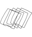 GASKET RUBBER LO/RBOX 5PK