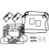 GASKET KIT R/BOX 17036-91