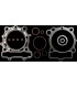 GASKET KIT T/E KAW KX250 KX250