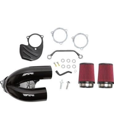 AIRCLEANER T/I 17+ M8 BK