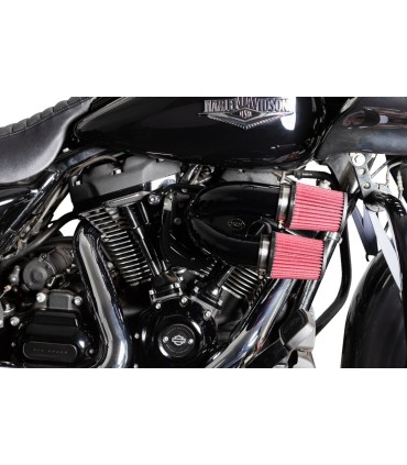 AIRCLEANER T/I 17+ M8 BK