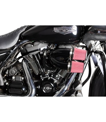 AIRCLEANER T/I 17+ M8 BK