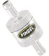 FUEL FILTER 3/8 CHROME