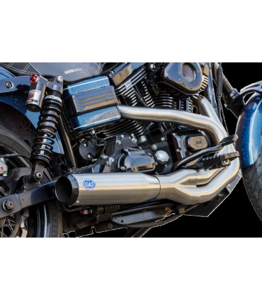 Exhaust Qualifier 2:1 Brushed 