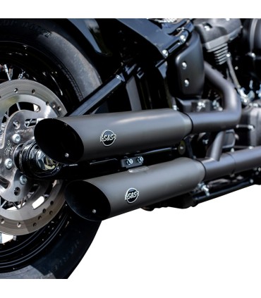 MUFFLER S/C BLK RACE FLFB