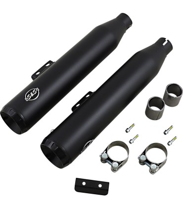 MUFFLER BLK GN 50S M8 ST