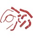 RADIATOR HOSE KIT YAM RED