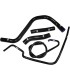 RADIATOR HOSE KIT TRI BLK