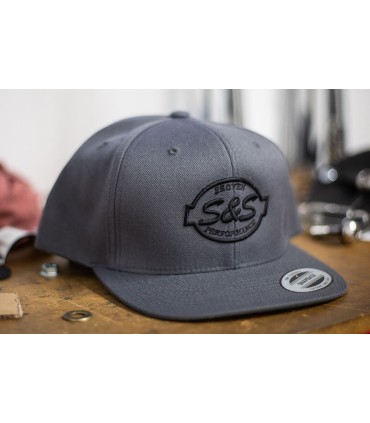 HAT S&S SNAPBACK GREY