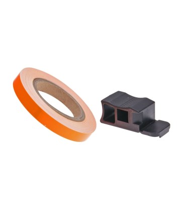 RIM TAPE 6M X 7 MM NEON ORANGE