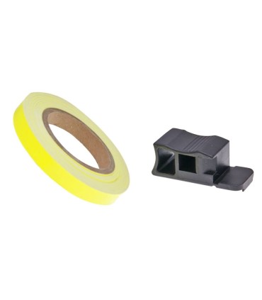 RIM TAPE 6M X 7 MM NEON YELLOW