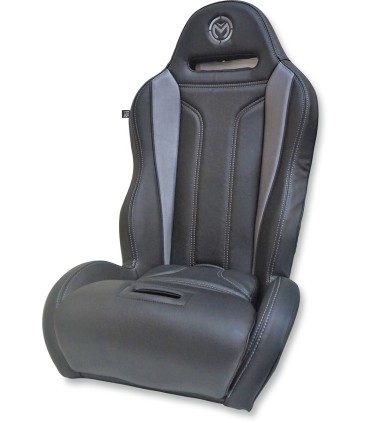 SEAT BLK/GREY RZR MOOSE