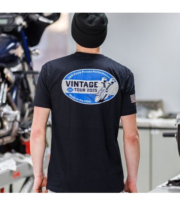 TEE SHIRT VINTAGE TOUR - SHORT