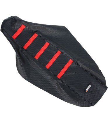 SEAT COVER RIBBED HON RED