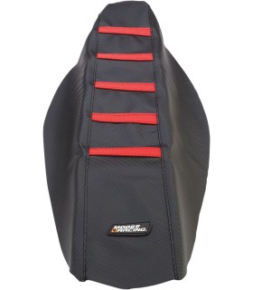 SEAT COVER RIBBED HON RED