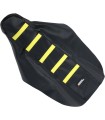 SEAT COVER RIBBED SUZ YEL
