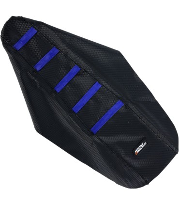 SEAT COVER RIBBED YAM BLU