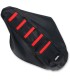 SEAT COVER RIBBED HON RED