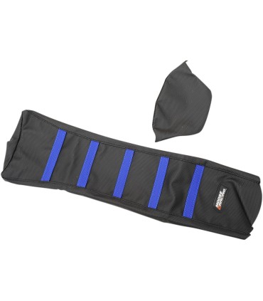 SEAT COVER RIBBED YAM BLU