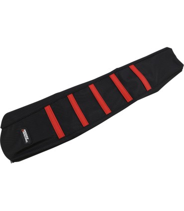 SEAT COVER RIBBED HON RED