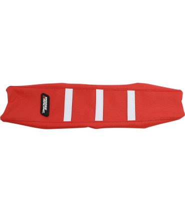 SEAT COVER RIBBED GAS RED