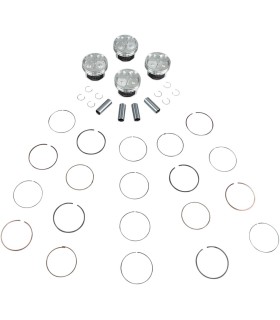 PISTON KIT R6 4V DOMED