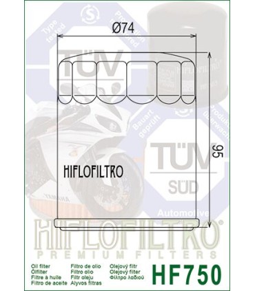 OIL FILTER YAM OUTBOARD